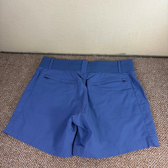 Title Nine 5" Clamber Shorts Hiking Women's Sz 8 Blue Outdoor Casual Comfy EUC - Picture 9 of 9